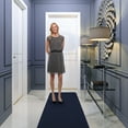 thumbnail image 2 of Skid-resistant Carpet Runner - Navy Blue - 4 Ft. X 27 In. - Many Other Sizes to Choose From, 2 of 6