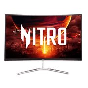 Acer Nitro 27” Full HD (1920 x 1080) 1500R Curved Gaming Monitor, AMD FreeSync Premium Technology, Up to 280Hz, 1ms (VRB), Black, EDA270 Zbmiipx