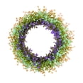 thumbnail image 2 of Spring Colored Small Flower Wreath Plastic Simulation Wreath Plant Home Decoration False Flower Door Hanging Photography Props, 2 of 9