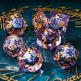 thumbnail image 4 of Juego de dados Maywin Liquid Core Dragon Eye D&D, juego de dados poliédricos, juego de dados de dragones y mazmorras para Ttrpg, 4 of 5