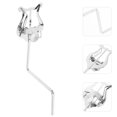 thumbnail image 4 of Metal Saxophone Lyre Marching Saxophone Lyre Music Book Clamp-on Holder Instrument Accessory, 4 of 9