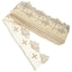 thumbnail image 1 of Beige Flower Lace Decorative Lace Trim for Sewing 1 Roll Curtain Use, 1 of 4