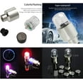 thumbnail image 5 of LNKOO 4 Pack Car Tire Wheel Valve Light, Bike LED Wheel Lights, Waterproof Wheel Valve Caps Lights (Colorful), 5 of 7