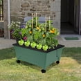 thumbnail image 7 of 2 Pcs Black Replacement Mulch Cover,Bexikou 20"x24" Planter Box Cover with Drawstring,Garden Raised Bed Cover,City Pickers Replacement Cover for Garden Planters Boxes Vegetables Flowers, 7 of 7