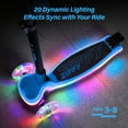 thumbnail image 2 of Patinete ZIFFY JOVA ZIFFY para niños con luces LED y ruedas azules, 2 of 8