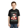 thumbnail image 2 of Wild Bobby Santa Says 6 7 Numbers Meme Christmas Sweater Design | Holiday Unisex Boys Girls Graphic Youth T-Shirt, 2 of 5