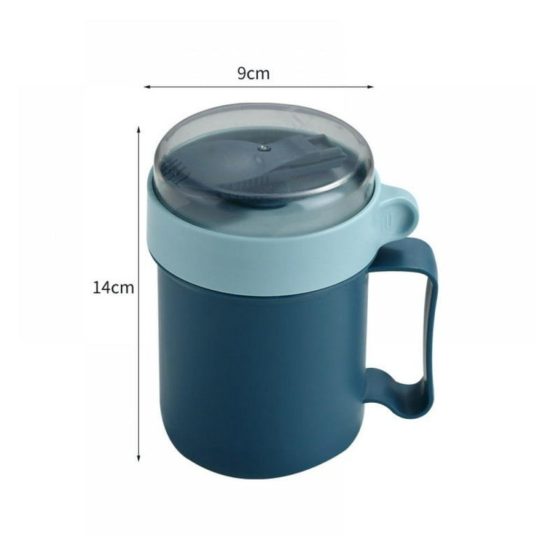 Leakproof Kids Microwavable Lunchbox Sealed Food Soup Thermos Cup Portable  Breakfast Cup 300ml Drinks Dessert Breakfast