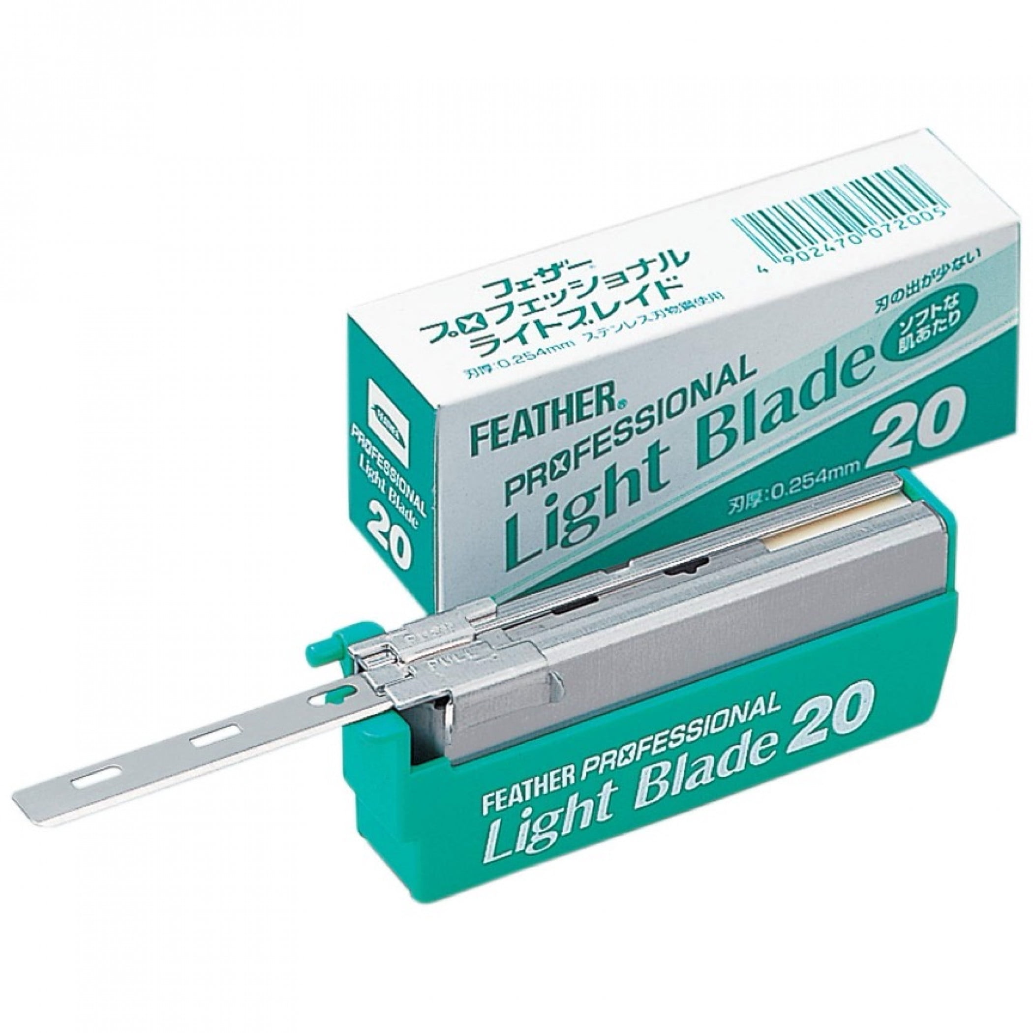 Feather Professional "Light" Blades, 20-Pak