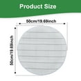thumbnail image 3 of Pcapzz 50×50cm Latch Hook Rug Kit Sunflower Pattern Crochet Latch Hook Kit DIY Hook Carpet Crochet Kits Easy to Use Rug Crochet Yarn Kits Embroidery Rug Kit for Decor Floor Mats Pet Rugs-1set-black, 3 of 11