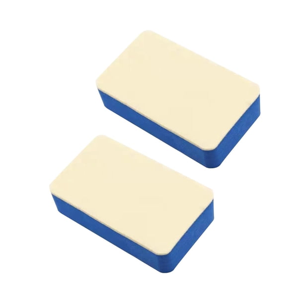 2x esponja para lavado de autos, multifuncional, limpieza de vidrios, almohadilla para pulir autos, almohadillas de limpieza duraderas para vehículos 5x4x22 cm