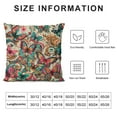thumbnail image 5 of Nawypu Butterfly Flower Throw Pillow Covers, Colorful Animal Floral Butterflies Cushion Cases Decorative Pillow Cases for Couch Sofa Bedroom, 5 of 5