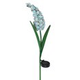 thumbnail image 1 of Gerson 42" Blue and Yellow Mallow Solar Lighted Flower Outdoor Decoration, 1 of 4