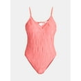 thumbnail image 5 of No Boundaries Textured One Piece Swimsuit, Women’s, 5 of 5
