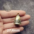 thumbnail image 2 of Milisten Decorative Pendants 3Pcs Bell for Diy Crafts 1.1x0.8x1.1in, 2 of 8