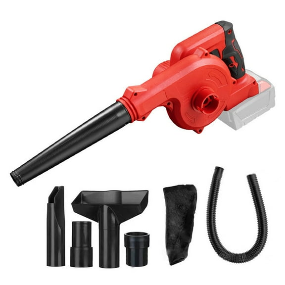 18V Cordless Electric Leaf Blower Vacuum, 2-in-1 Garden Tool, 120MPH Wind Speed, Lightweight Design for Outdoor Cleaning
