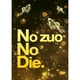 thumbnail image 1 of Diamond Painting (DB1123) DIY Kit Square Handicraft (B576 No Zuo No Die) 45x60cm FLhrweasw Nuevo, 1 of 1