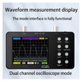 thumbnail image 3 of Portable Digital Oscilloscope 50M Sampling Rate 10M Analogue Bandwidth Oscilloscope 6A Current Waveform Measurement Dual-channel ,Professional Designed, 3 of 6