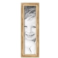 thumbnail image 2 of ArtToFrames 5" x 19" Honey Picture Frame, 5x19 inch Brown MDF Poster Frame (WOM-4085), 2 Pack, 2 of 8