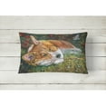 thumbnail image 2 of Carolines Treasures 7326PW1216 Corgi Pastel Hummingbird Fabric Decorative Pillow , 12H x16W, multicolor, 2 of 3