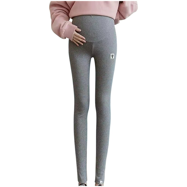 Velvet Maternity Leggings Pants For Pregnant Women Warm Winter Maternity  Clothes Thickening Pregnancy Trousers Clothing
