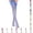Blue, variant on Women's Sheer Thigh High Stockings Wide Lace Top Silky Stretchy Non Hosiery for Skirt Outfits Date Night Party Daily Dressing,Green,One Size