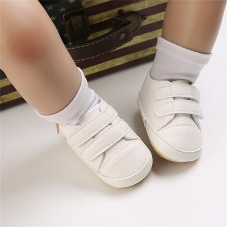

〖TOTO〗Toddler Shoes Non-Slip Toddler Boys First Girls Baby Shoes Solid Walking Sneaker First Kids Baby Shoes