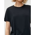 thumbnail image 5 of Short Sleeve Basic Modal T-Shirt, 5 of 6