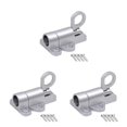 thumbnail image 4 of sweethay Hot Xd -Aluminium Legering Beveiliging Automatische Venster Gate Lock Voorjaar Bounce Deur Klink Black Silver Type7 NO7, 4 of 6