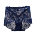thumbnail image 4 of Aayomet Culotte Sans Couture pour Femmes, sous-Vêtements Doux pour Dames, Culottes pour Femmes (Bleu Foncé, m), 4 of 5