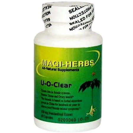 Magi-Herbs U-O-Clear Assure Ovary & Uterus Health, relieves symptoms caused by clots, toxins, or abnormal (Best Herbs For Breast Growth)