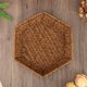 thumbnail image 4 of CaiYueKe Plastic Woven Storage Basket Tray for Kitchen Fruit Vegetables Snacks Candy Bread Organization Multi Functional Home Decor Imitation Vines Rattan Style, 4 of 7