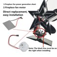thumbnail image 6 of SSZMDLB under $5 Fireplace Fan Parts, Heat Powered Fan Accessories, Motor and Power Generation Sheet for Stove Fan Repair Replacement Maintenance, 6 of 7