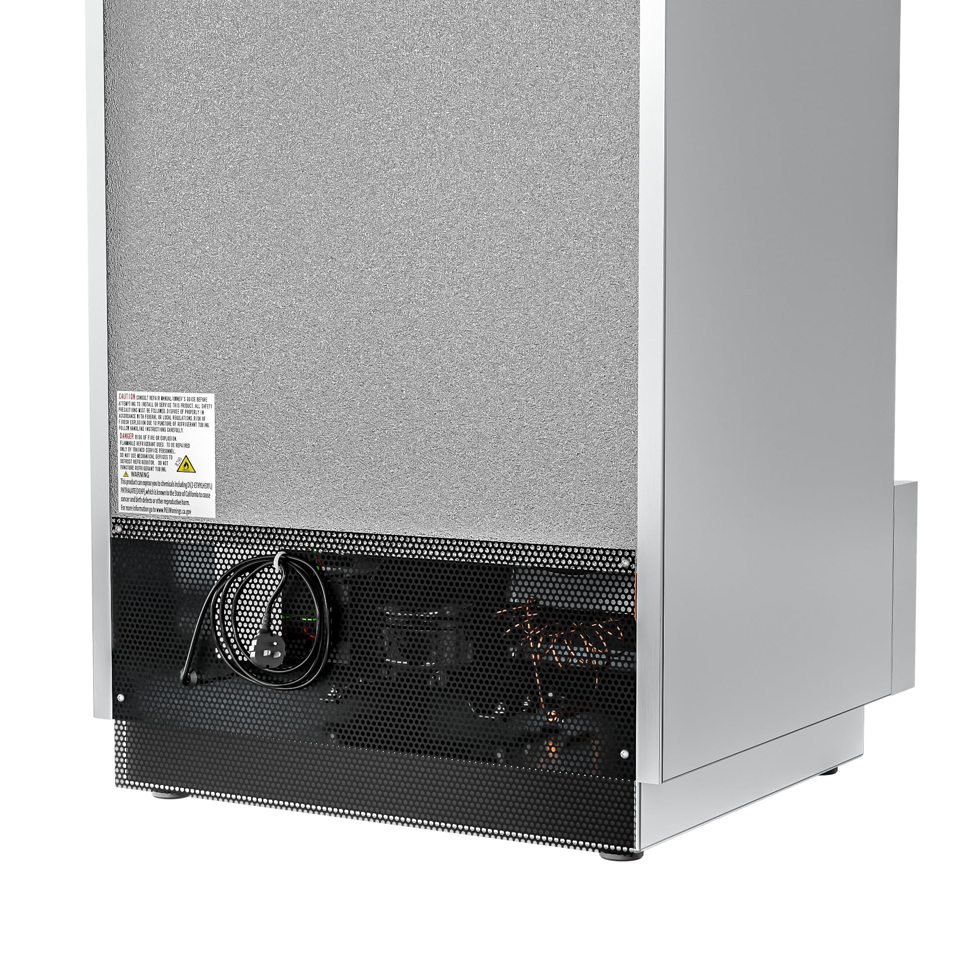 KoolMore 25 in. Commercial Stainless Steel 1-Door Reach-In Freezer, 12 cu. ft