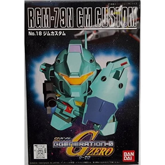 Bandai Hobby BB#18 GM Custom SD Action Figure