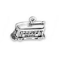 thumbnail image 1 of Sterling Silver 24" .8mm Box Chain 3D Street Car Named Desire Pendant Necklace, 1 of 2