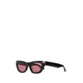 thumbnail image 2 of Alexander Mcqueen Women's Black Acetate Punk Rivet Sunglasses Black, 2 of 2