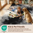 thumbnail image 4 of Design&I 2'x3' Washable Accent Rug Large Painterly Under Asymmetrical Balance Edges Abstract Playroom for Kitchen, Pet Station, Friendly & Non-Slip Built-In Grip, 4 of 7
