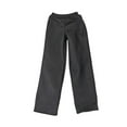 thumbnail image 3 of Pantalones de chándal 1/6, minipantalones largos de pierna ancha, disfraz de muñeca en miniatura suelto para deportes atléticos para muñecas femeninas negro, 3 of 8