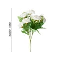 thumbnail image 3 of Mother's Day Simulation Flowers Carnations - 4.7x4.7x11.8in Silk Flower Bouquet | Wedding/Party/Home Decor (Multi-Color Hypoallergenic Indoor-Outdoor Centerpiece)​, 3 of 6