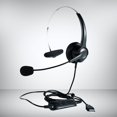 thumbnail image 2 of auriculares con micrófono,Auriculares con cable Sobre la oreja Micrófono USB Auriculares,Cancelación de ruido Control de volumen Oficina Negocios,Auriculares giratorios para juegos con jinwen auriculares con micrófono, 2 of 6