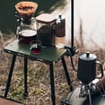 thumbnail image 2 of Aluminum Alloys Folding Small Chair Small Table for Camping Picnics Practical 2 in 1 Folding Table Stool Outdoor Camping, 2 of 8