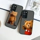 thumbnail image 4 of Matte Case for Samsung Galaxy NOTE 20 10 9 8 A13 A12 A10 A11 7 A04E A04 A03S A02 5G ULTRA Plus Case Naughty T-Teddy Bear Couple, 4 of 5