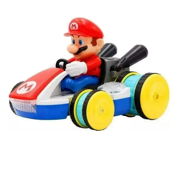 Carro A Control Remoto Mario Kart Deluxe Juguete Figura Color Rojo