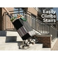 thumbnail image 6 of Folding Shopping Cart, Heavy Duty Grocery Cart with Wheels, Easy Stair-Climbing Large Utility Cart Trolley for Groceries, Laundry, Pantry, Garage，Black, 6 of 10