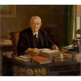 thumbnail image 2 of Milan Thomka Mitrovský 13x12 Gold Ornate Wood Frame and Double Matted Museum Art Print Titled - Portrait of Joseph Orszagh (1935), 2 of 4