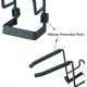 thumbnail image 4 of Fusiontec Sink Caddy Sink Sponge Holder - Faucet Rack Shower Tray - Kitchen and Bathroom Metal Organizer Hanging Fix Around Faucet, 4 of 4