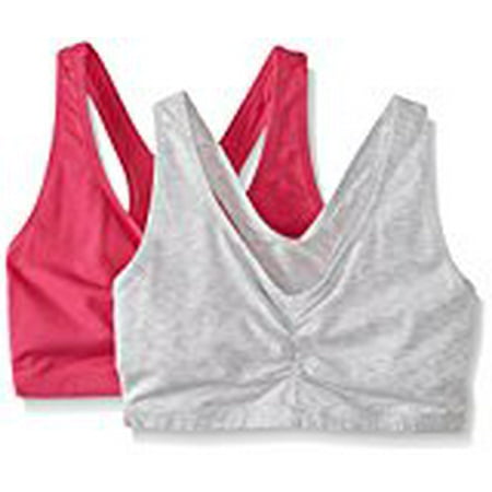 UPC 019585518978 product image for Hanes Women's 2 Pack ComfortFlex Fit Cotton Pullover Bra, Style H570 | upcitemdb.com
