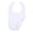 C005- White, variant on Light Blue Stain Resistant Adult Neck Guard Bib, 30X18 Inch Machine Washable Bib, Absorbent Meal Time Bib, Waterproof Terry Cloth Bib, Lightweight Breathable Cotton Material, Full