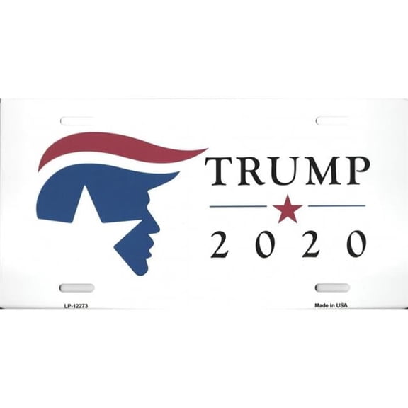 TRUMP 2020 Metal License Plate
