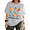 White-1, variant on Women's All Feelings Are Okay Crayon Emotions Graphic Short Sleeve Crew Neck T-Shirt Casual Tees Tops